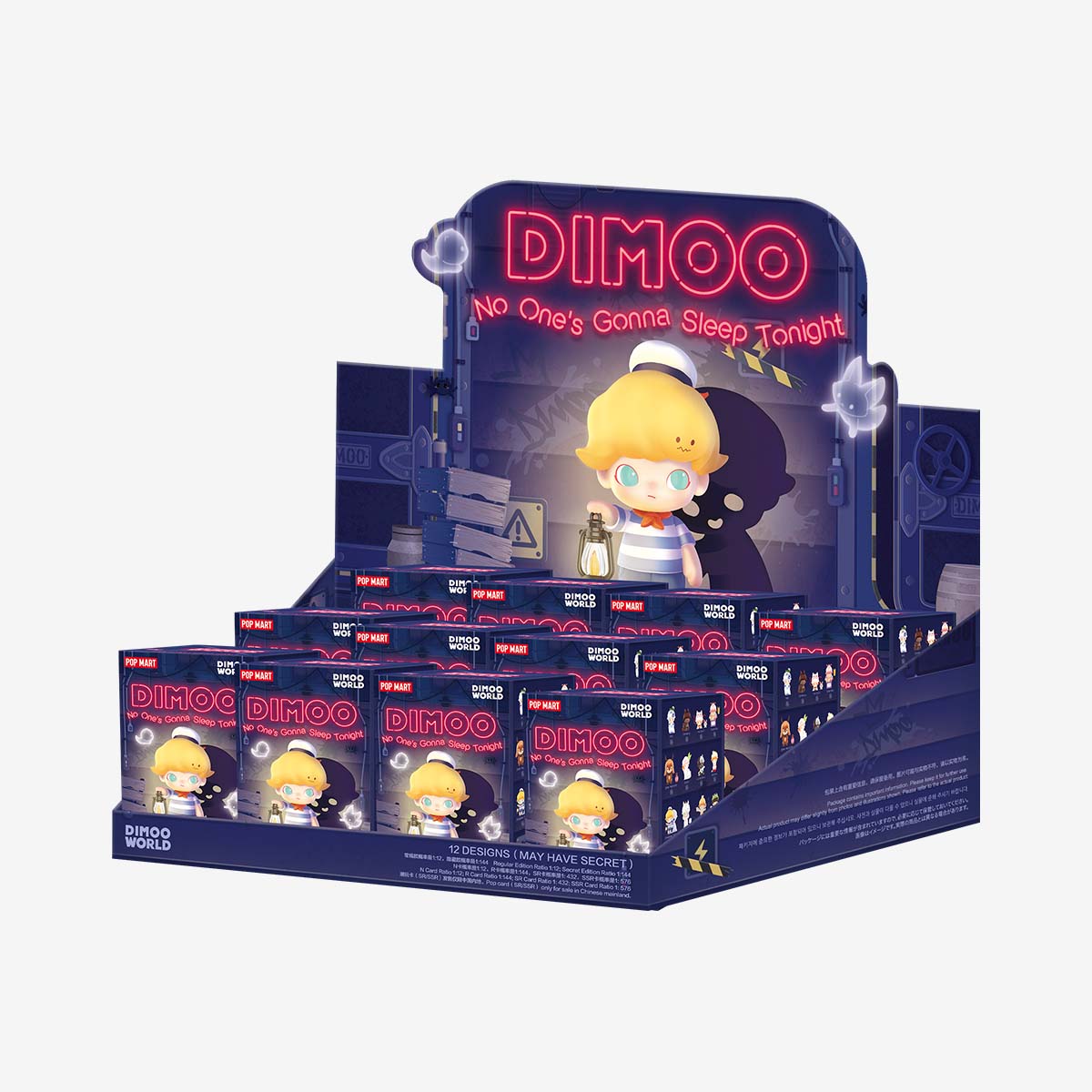 DIMOO：No One's Gonna Sleep Tonight Series Figures - POP MART