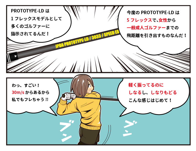 JPDA PROTOTYPE-LD SPEED EDITION - ドラコンプロ認定/ドライバー飛