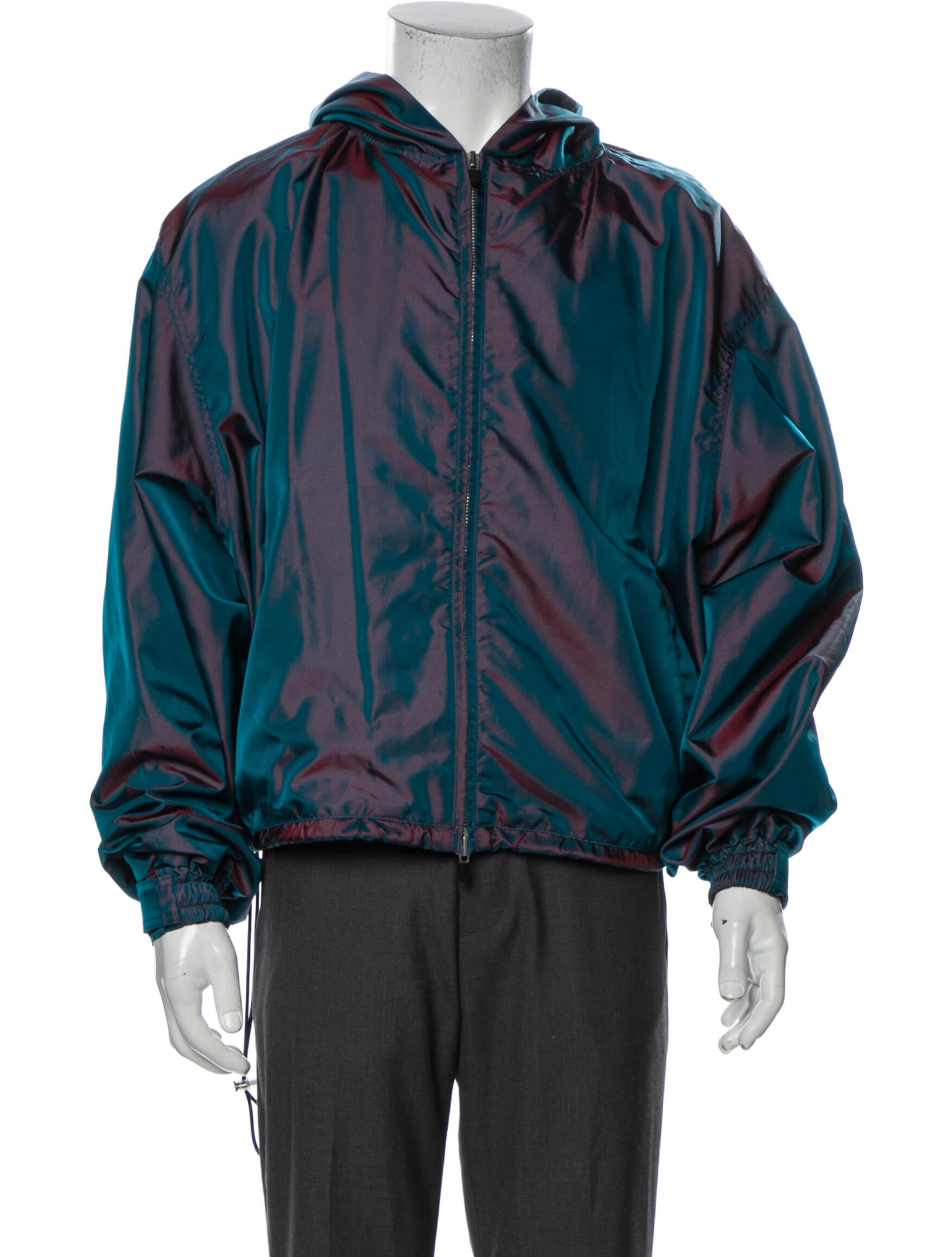 Fear Of God Sixth Collection Iridescent Windbreaker - Blue