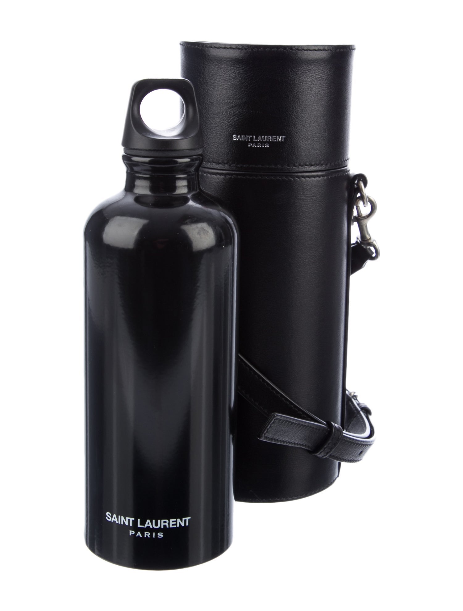 Saint Laurent x Sigg Rive Water Bottle - Black Tech & Travel
