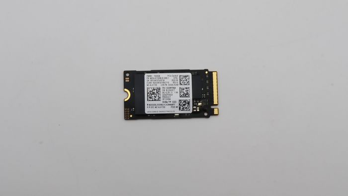 5SS0W79504, Lenovo 1TB M.2 2242 SSD, PCIe 4.0 Gen 4x4 interface