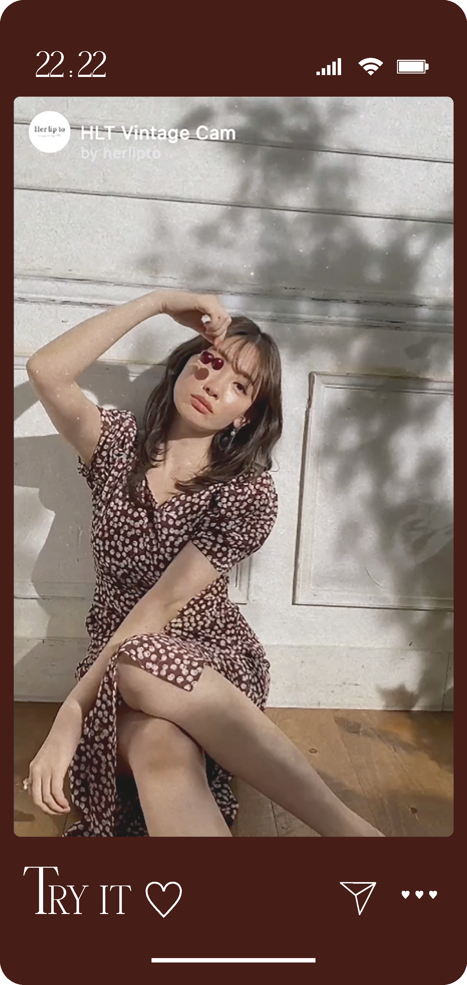 Her lip to 3rd Anniversary