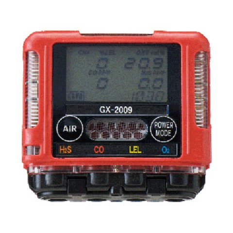 ポケッタブルマルチガスモニター GX-2009 | 製品情報 | ガス検知器