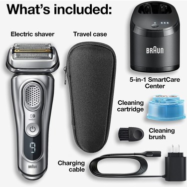 Braun Series 9 9370CC Şarj Edilebilir Islak ve Kuru Fiyatı