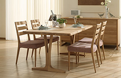 食堂テーブル（2本脚） DW5652E000 | ダイニングテーブル | 家具を