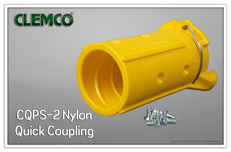 Item # 08413, Model CQPS-2 Nylon Blast Hose Coupling On KLEEN