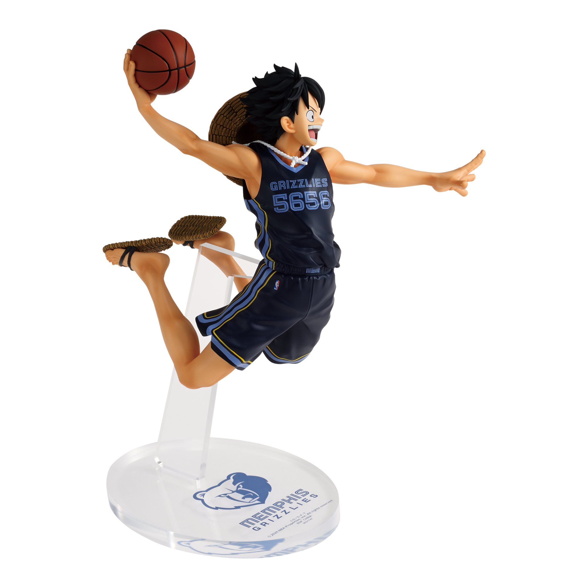 ONE PIECE ×NBA MASTER STARS PIECE THE MONKEY.D.LUFFY MEMPHIS