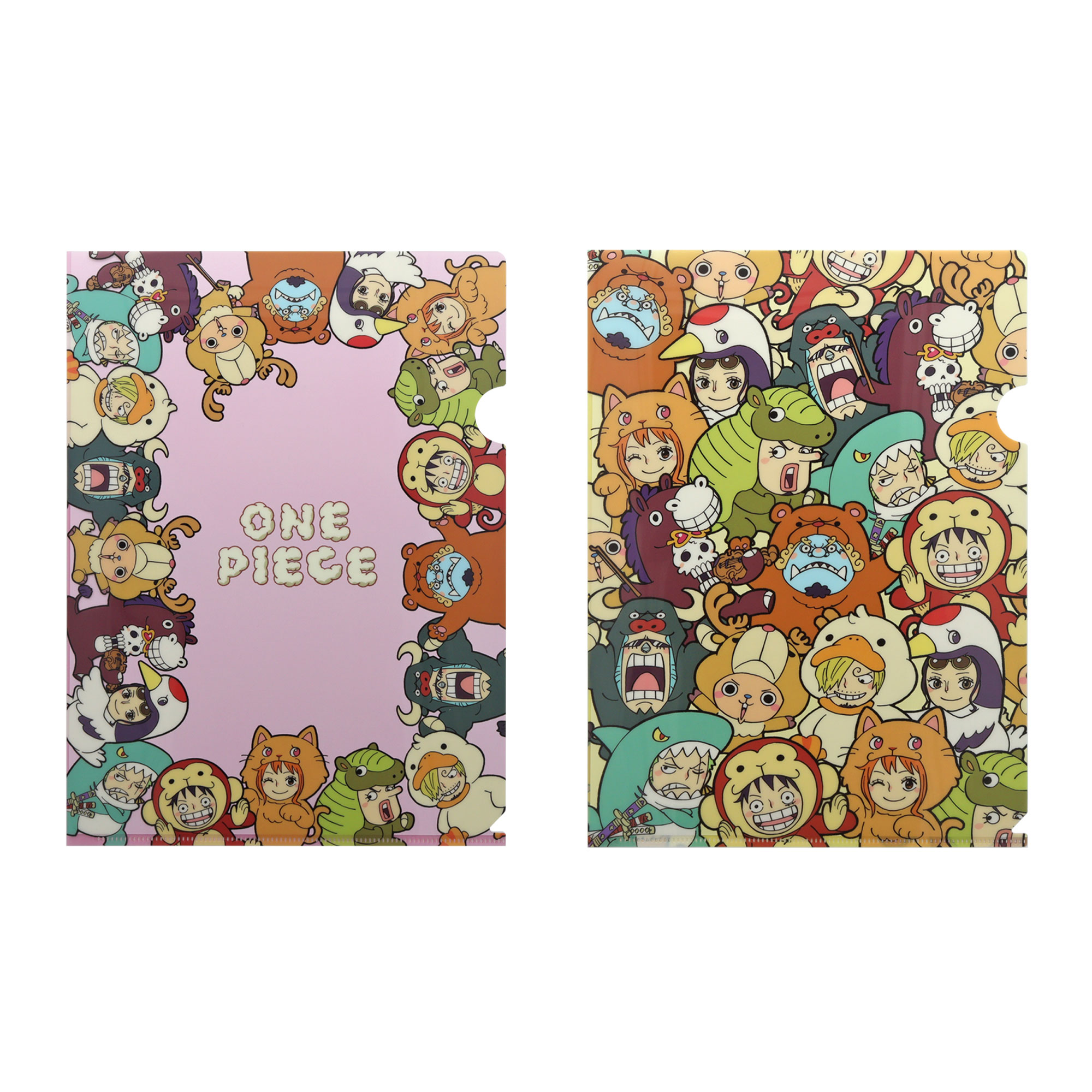 ONE PIECE クリアファイル きぐるみ柄 | ONE PIECE BASE SHOP