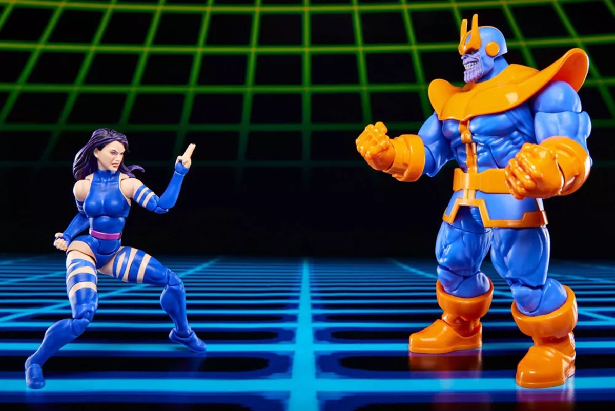 Marvel Legends GamerVerse Psylocke vs Thanos 2-pack Target