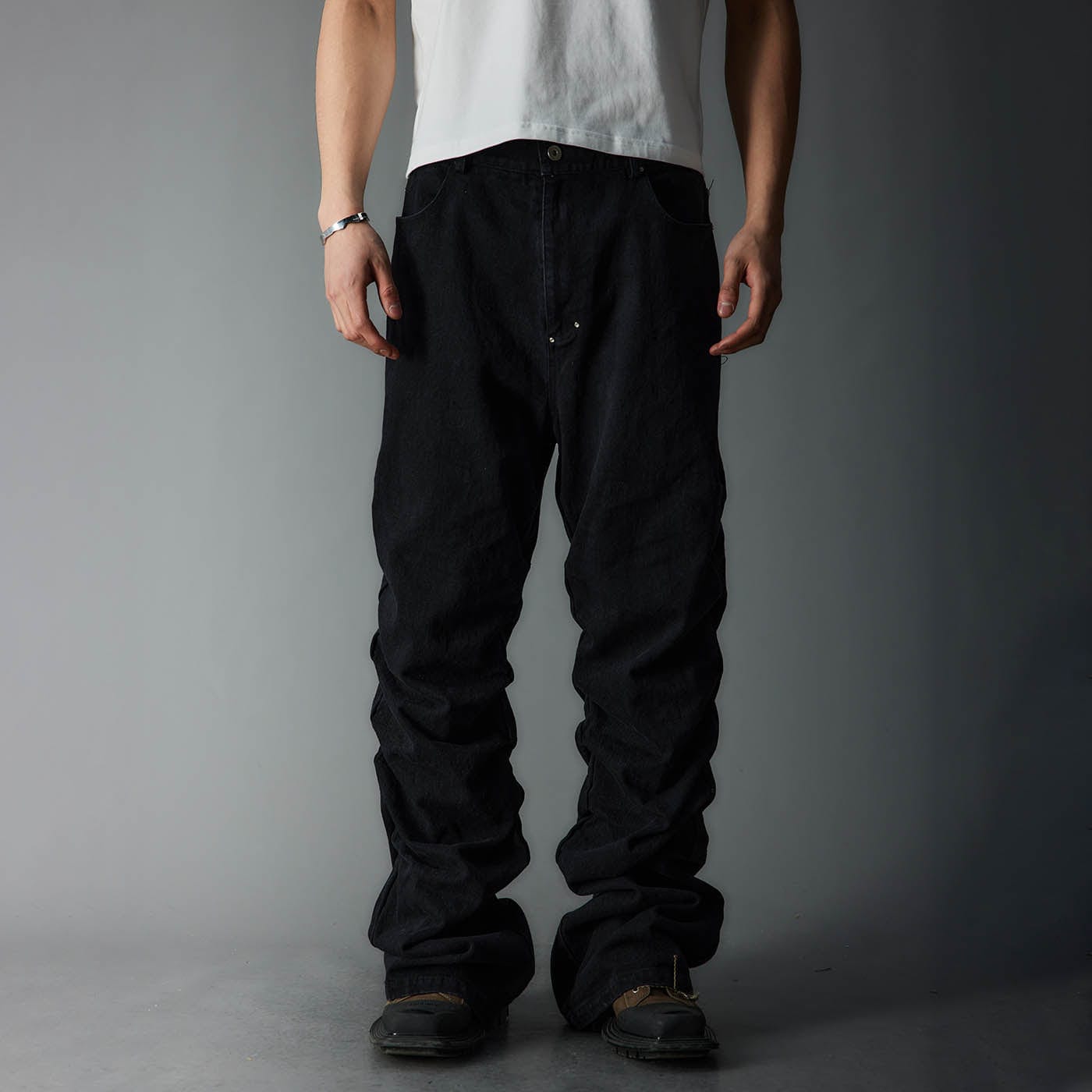 WHISTLEHUNTER Washed Stacked Jeans
