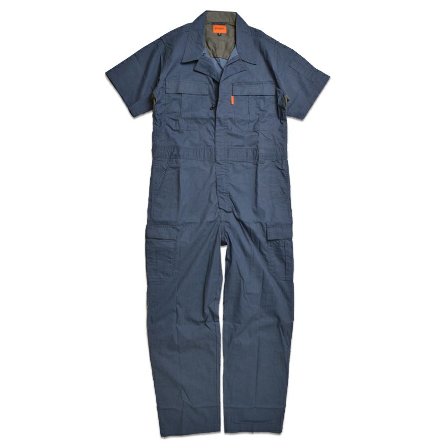 プロノ クールストレッチ半袖カーゴツナギ PR-2507 接触冷感 通気