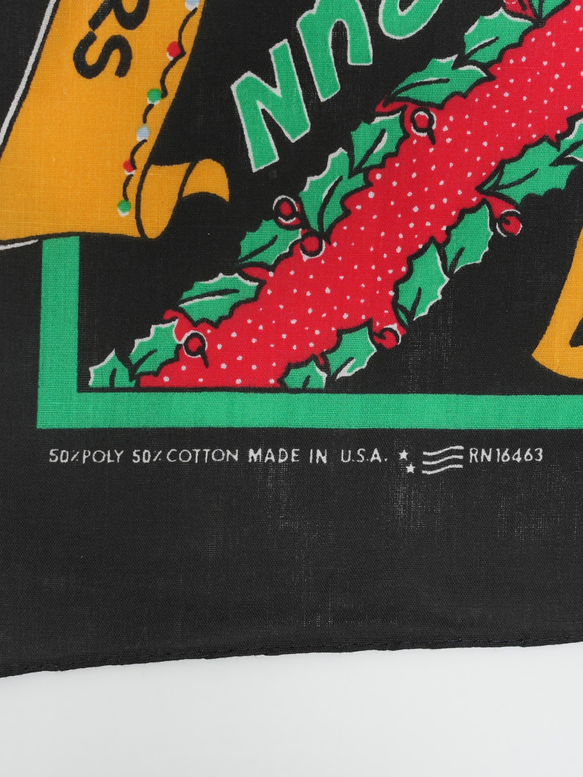 USED MACHINE COLLECTION 90's HARLEY-DAVIDSON BANDANA (DEAD STOCK