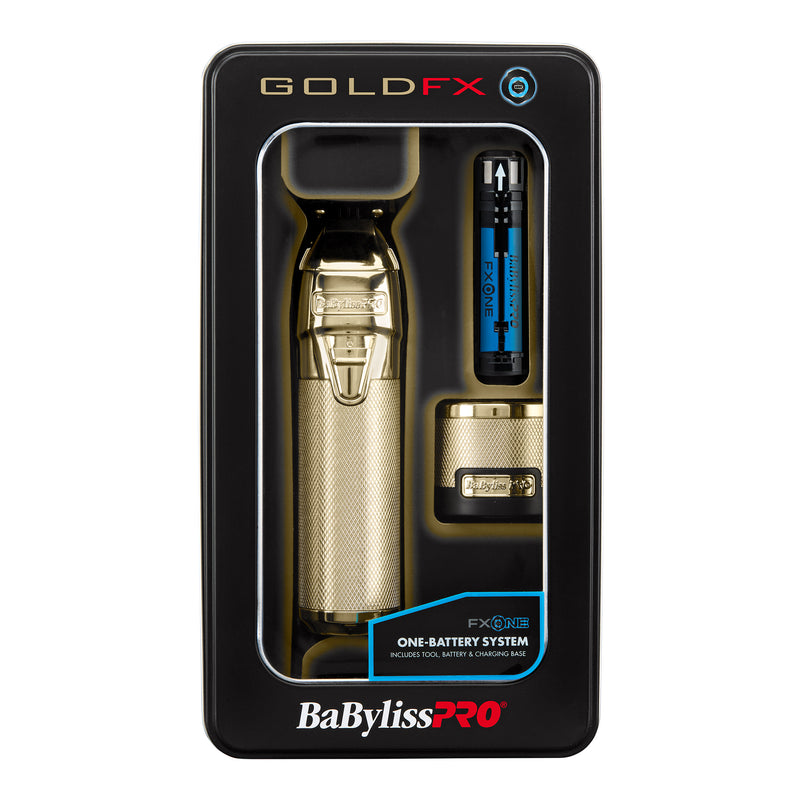 BaByliss PRO Gold FX One All-Metal Interchangeable-Battery Trimmer