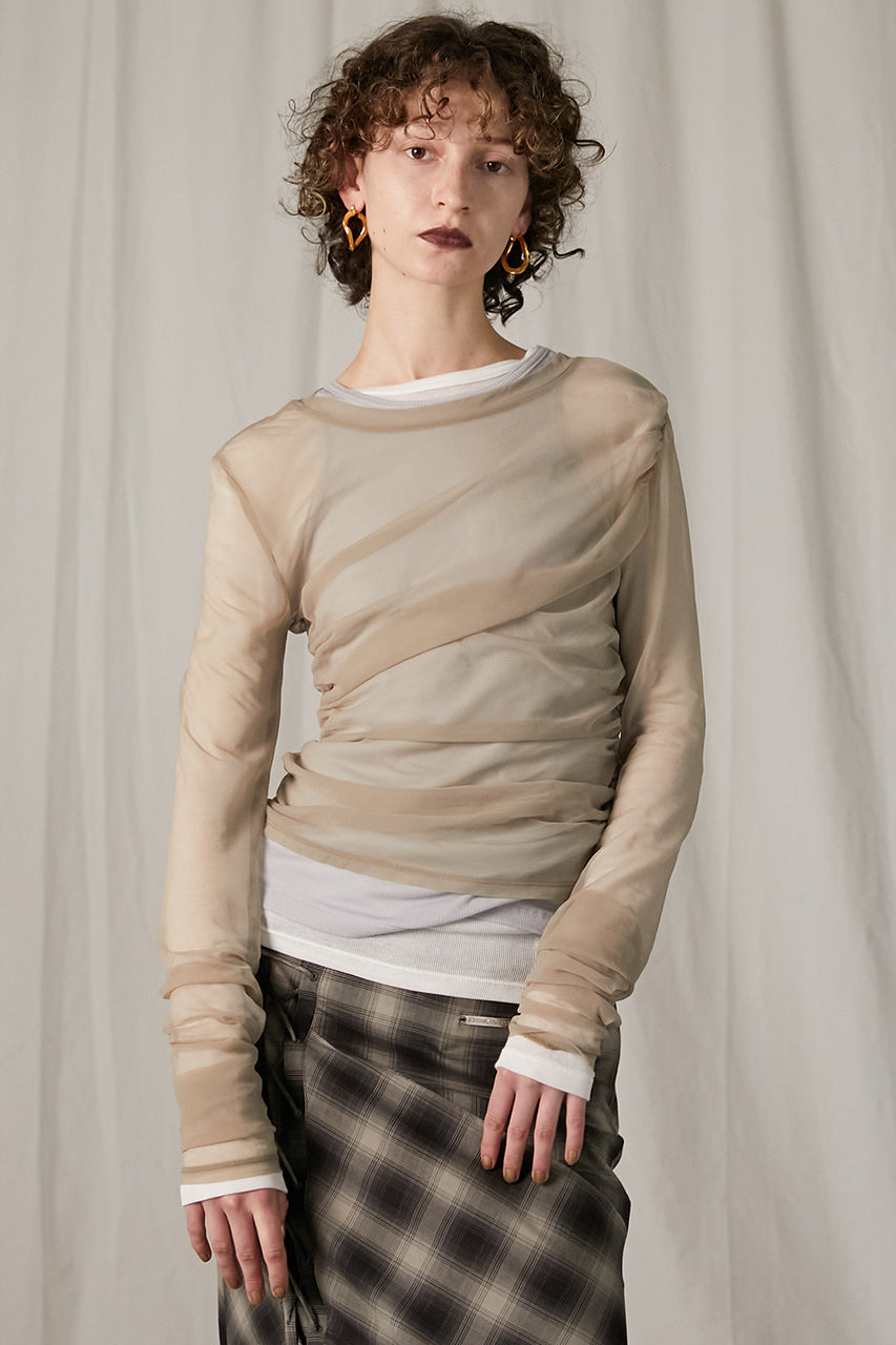 Triple Layered Sheer Top