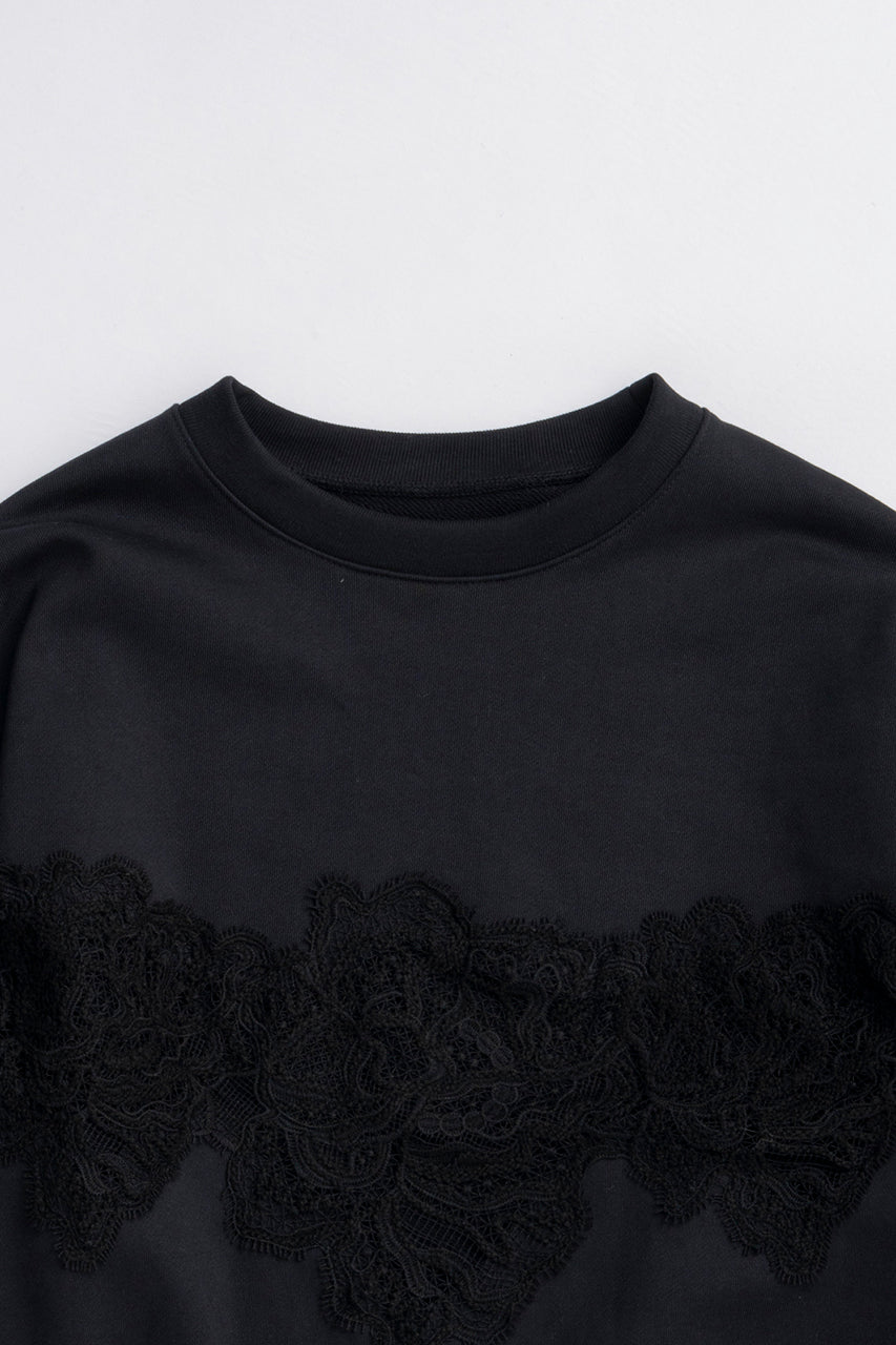 Lace Sweatshirt