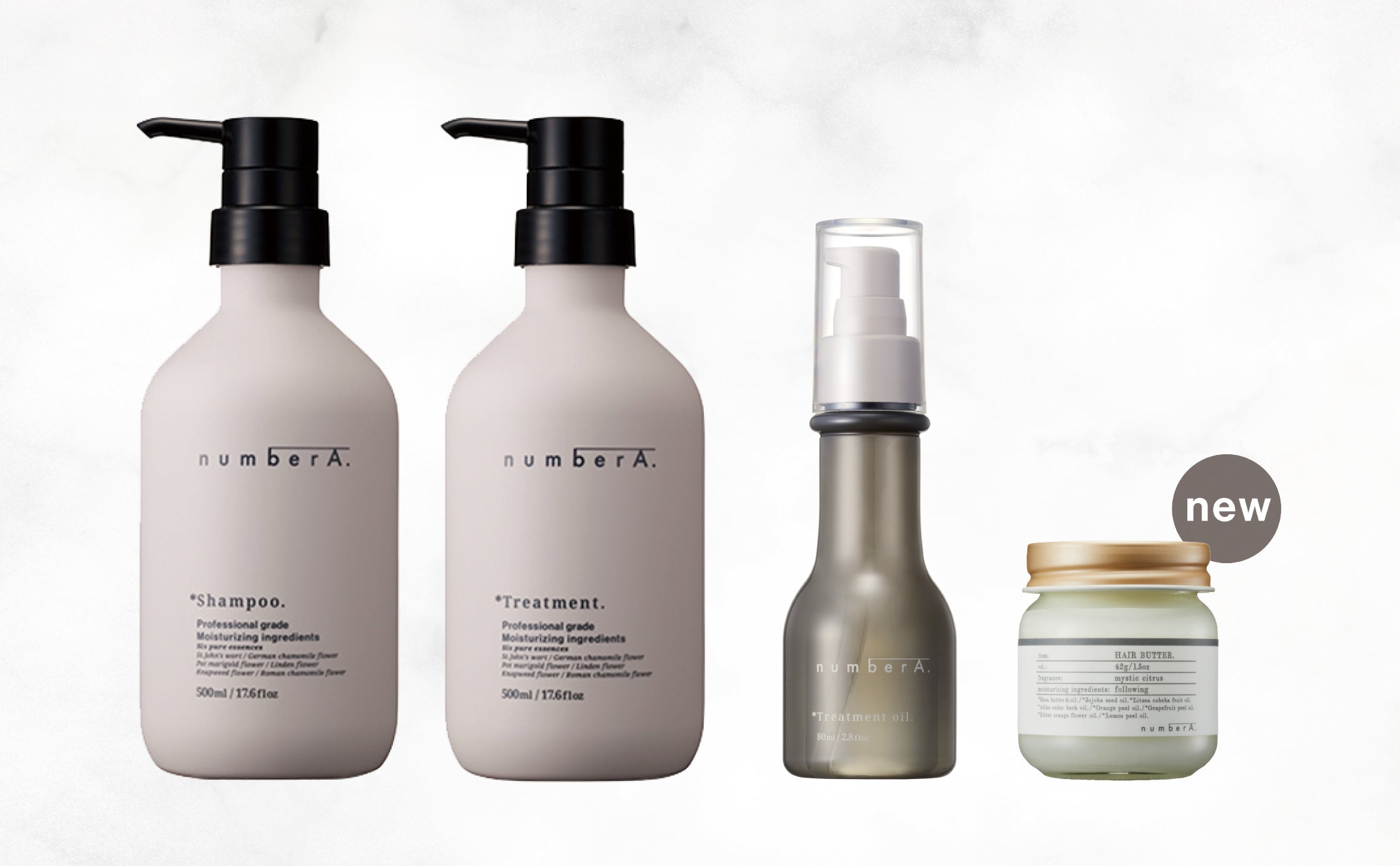 Agu.グループのオリジナルヘアケアブランド「numberA.」が、天然成分95
