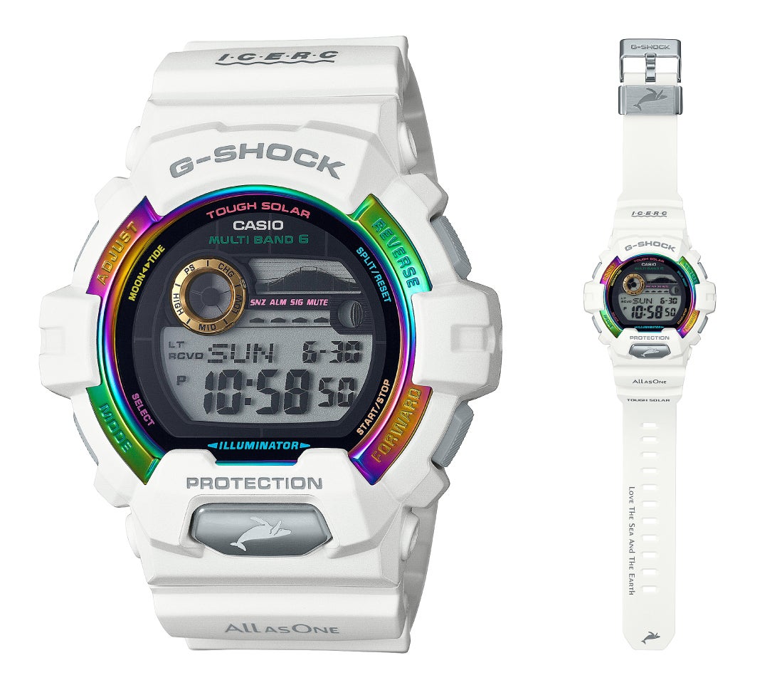 イルカ・クジラが描く虹をモチーフにした“G-SHOCK”＆“BABY-G” | カシオ