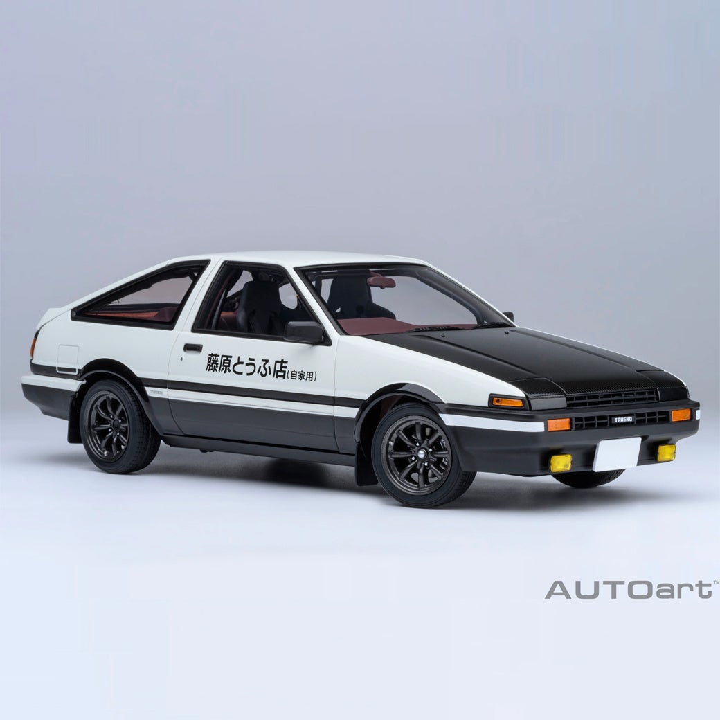 頭文字D』 トレノ (AE86) を精巧に再現した立体1/18サイズ、 「東京