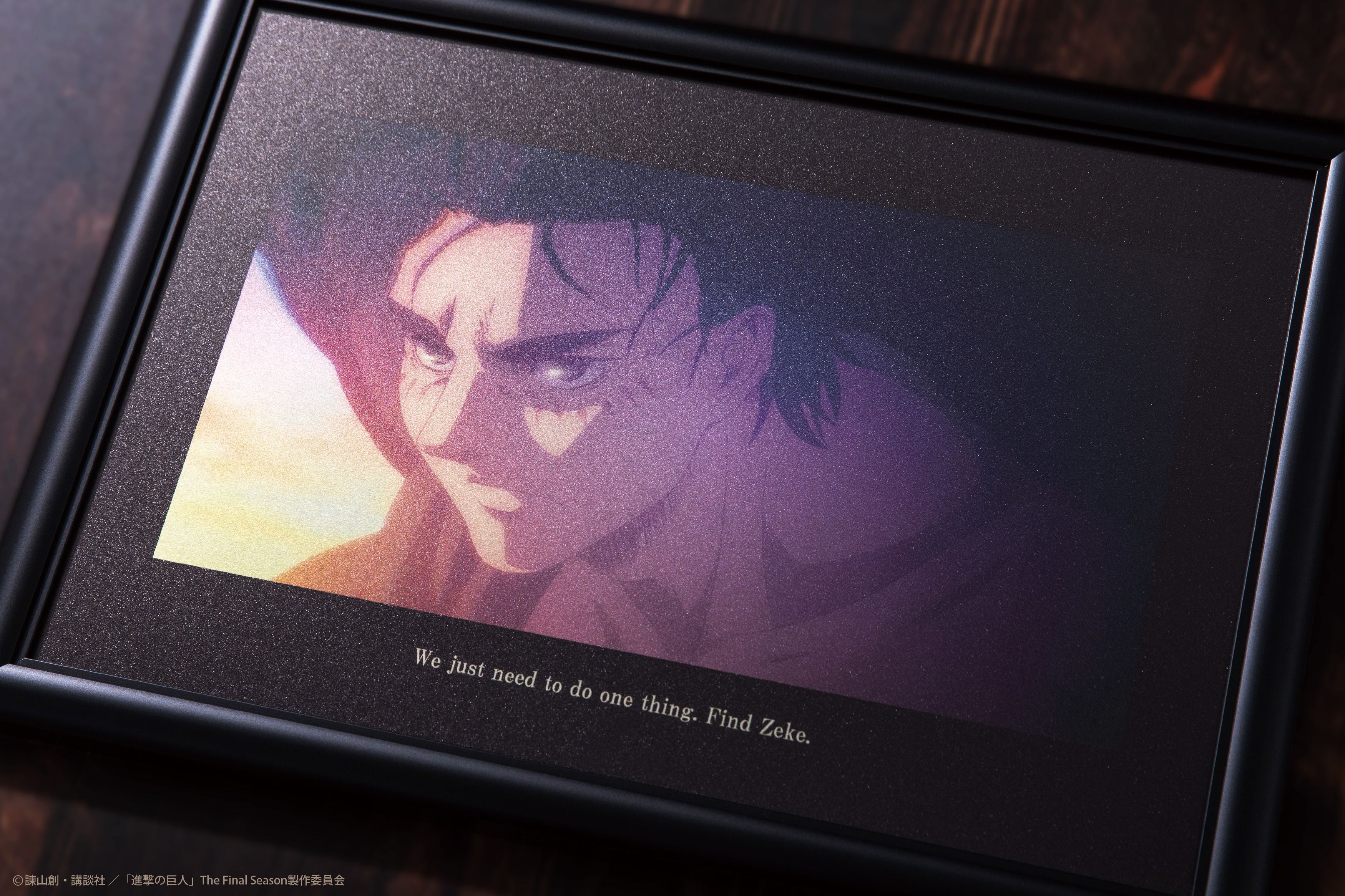 TVアニメ『進撃の巨人』ファン待望！The Final Seasonのメタルアートが