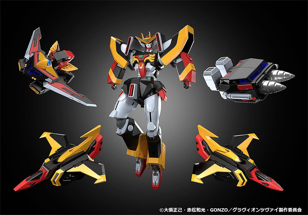 MODEROID グラヴィオン シリーズ第3弾！アニメ『超重神グラヴィオン