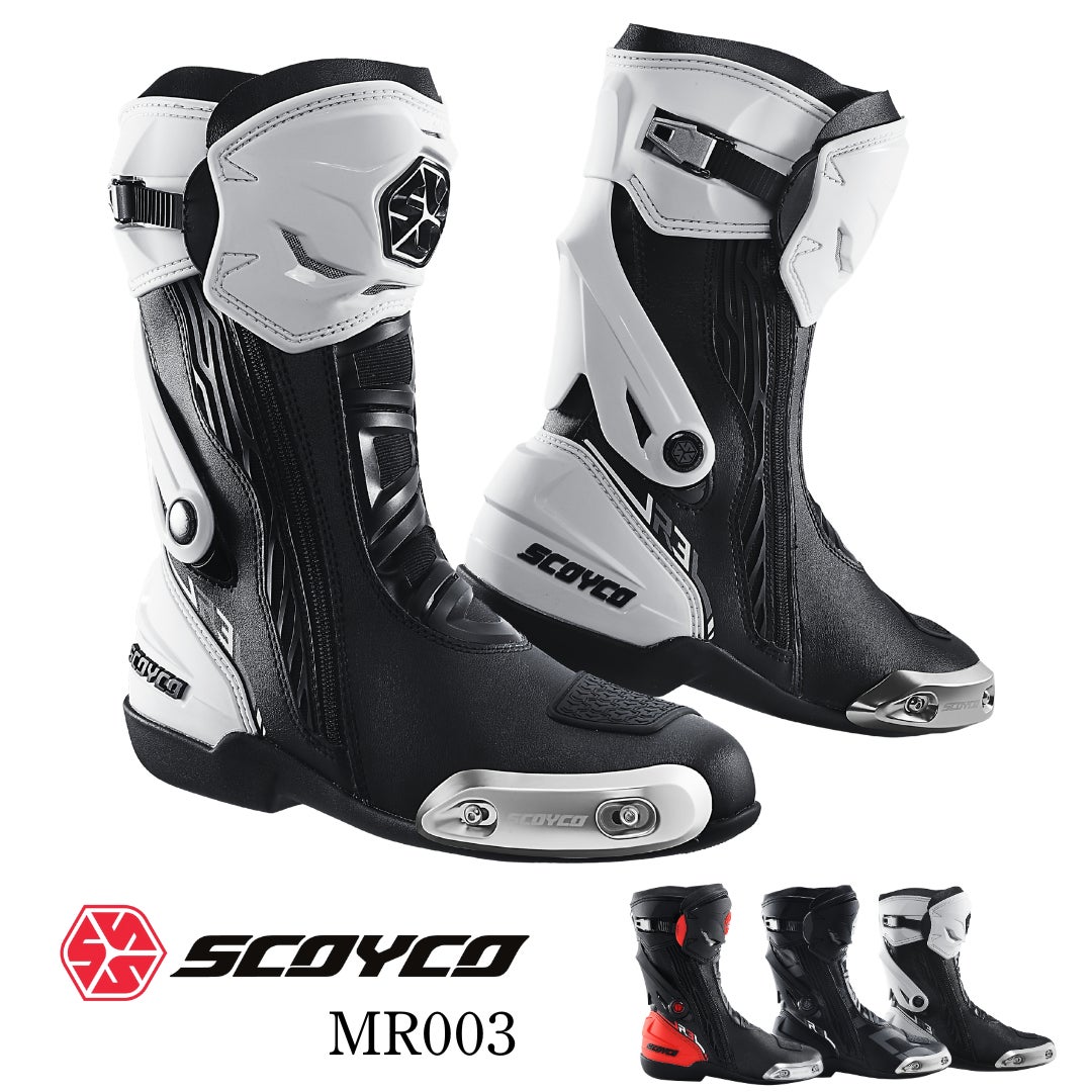 バイク用シューズで定評のあるSCOYCOより、エントリーからミドルクラス