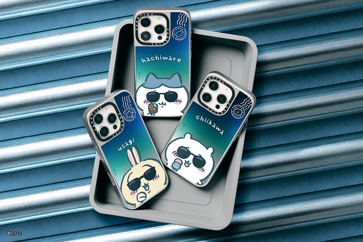 ちいかわ x CASETiFY」コレクションを12月28日(土)に発売