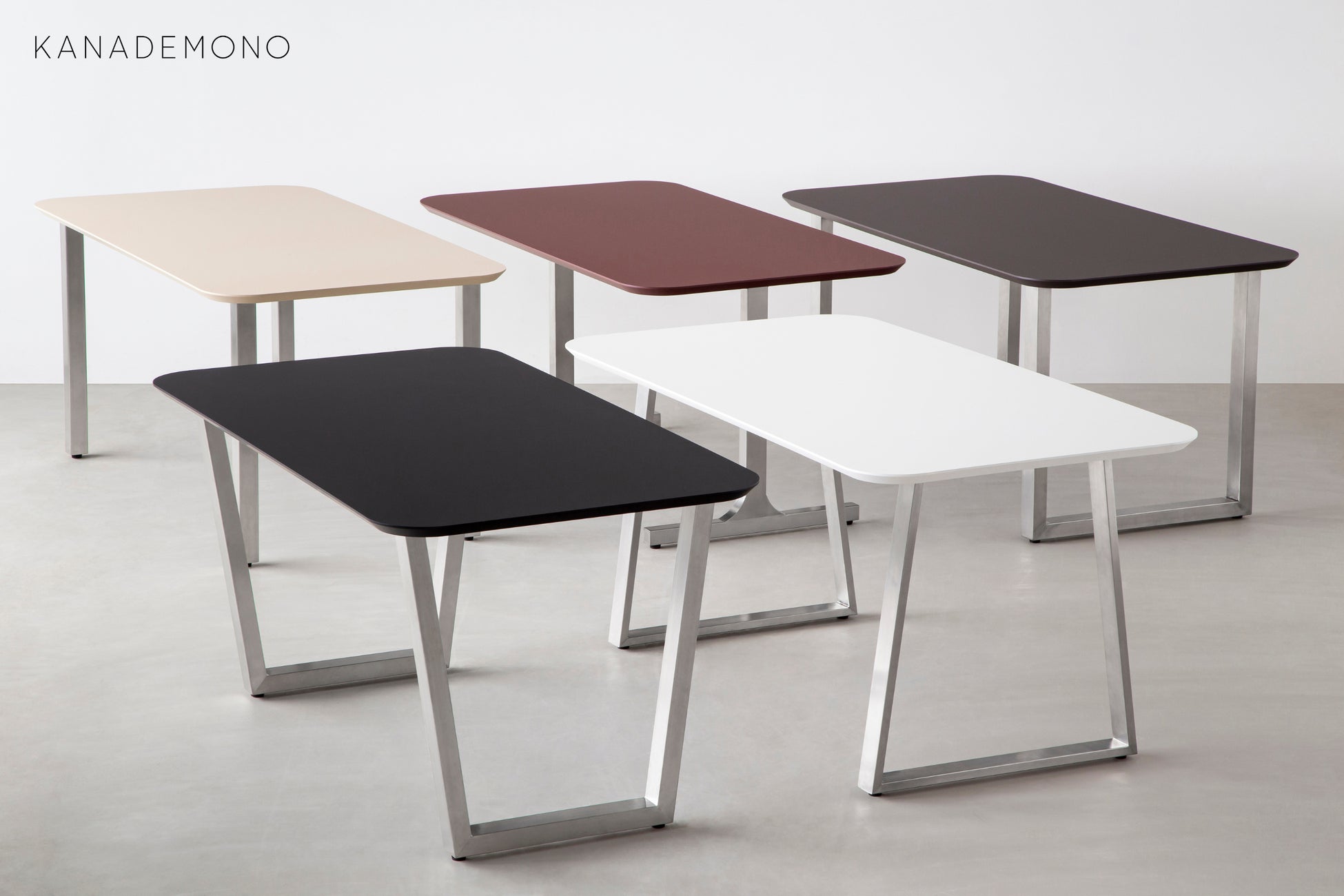 KANADEMONO】イタリア発のFENIX NTM®️を使用したTHE TABLEに新色5色を