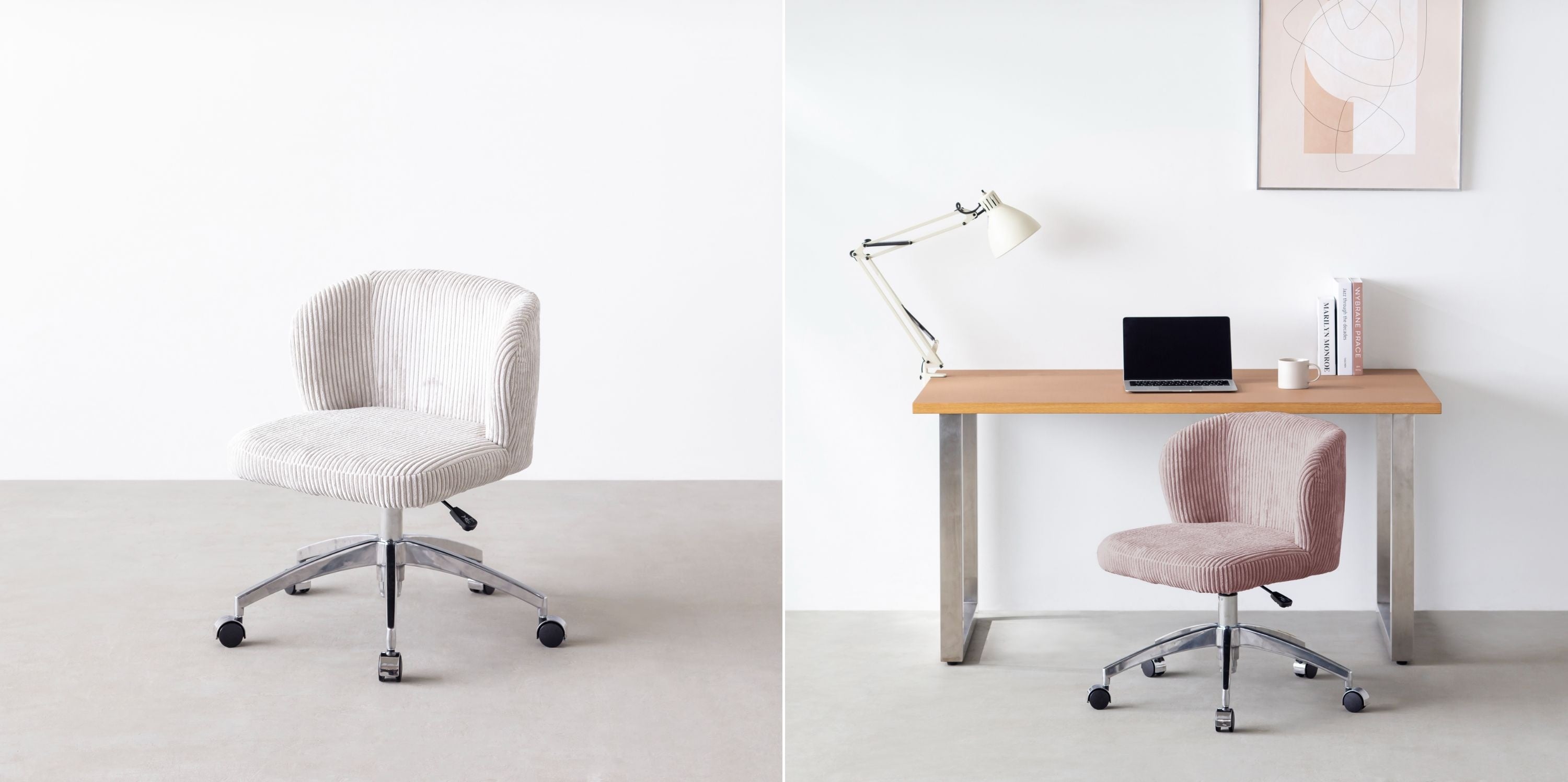 KANADEMONOでしか手に入らないチェアコレクションで、働く空間に美しい