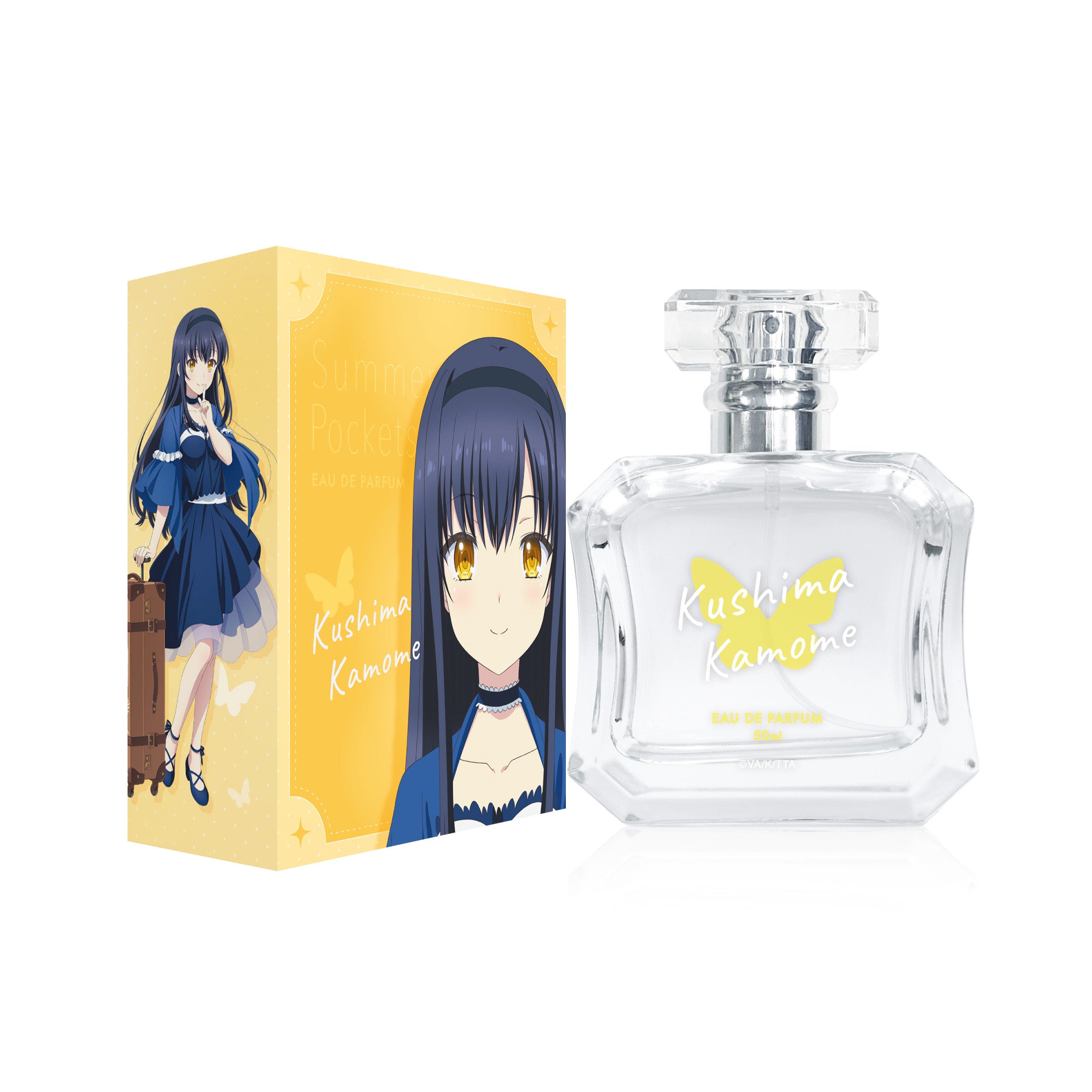 TVアニメ『Summer Pockets』より、キャラクターをイメージした香水が