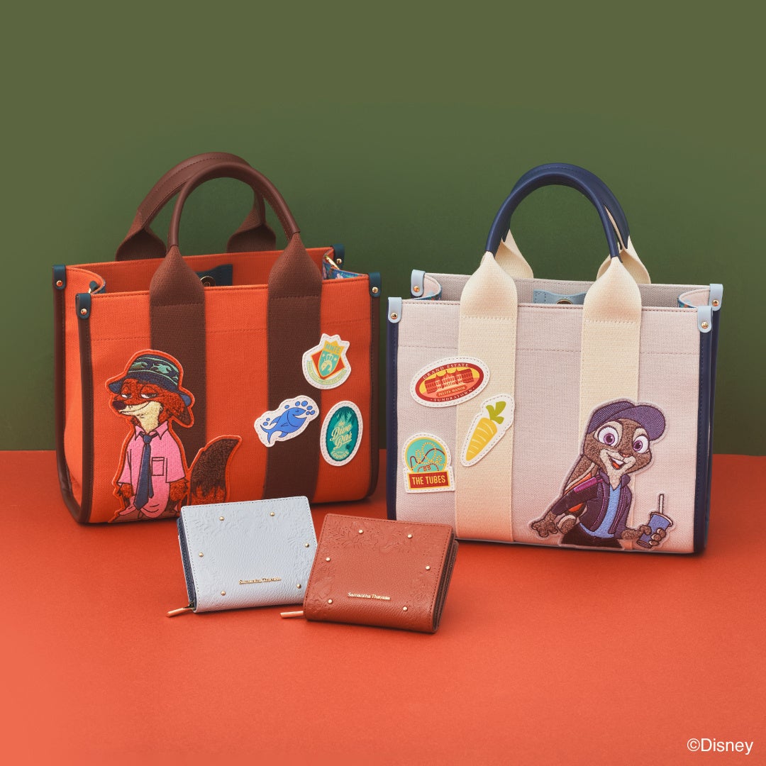 サマンサタバサから『ズートピア』コレクションが登場 | 株式会社