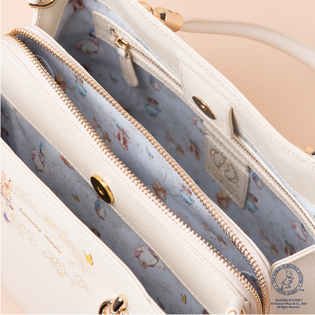 ピーターラビット™ × サマンサタバサ初のコラボレーション商品を発売