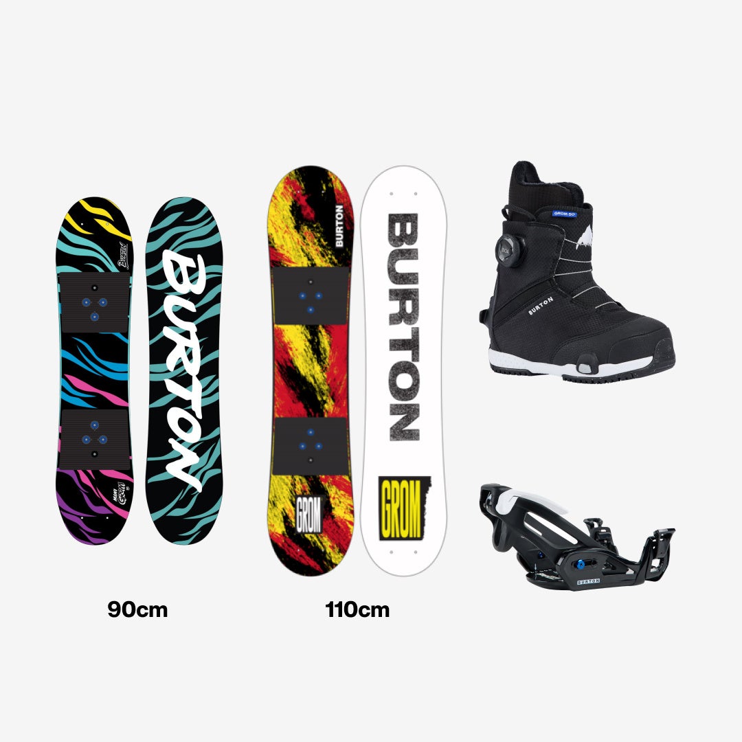 はじめてのスノーボードを快適に！」「気になる最新のギアを試したい