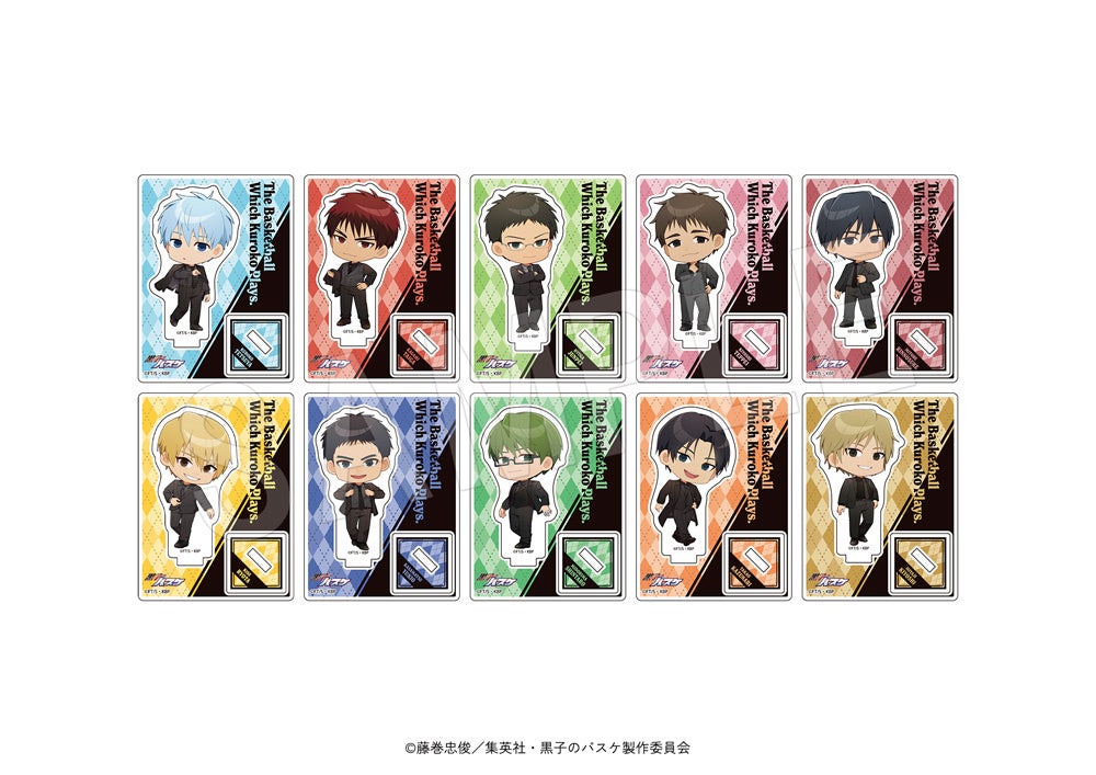 アニメ『黒子のバスケ』より、大好評の“黒スーツ”衣装の描き下ろし