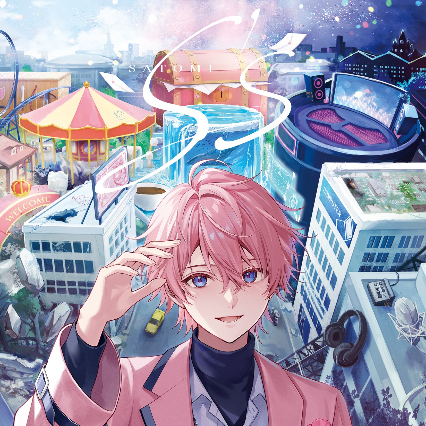 さとみ、2ndフルアルバム『S's』予約受付開始！“頭ポンポン会”含む記念