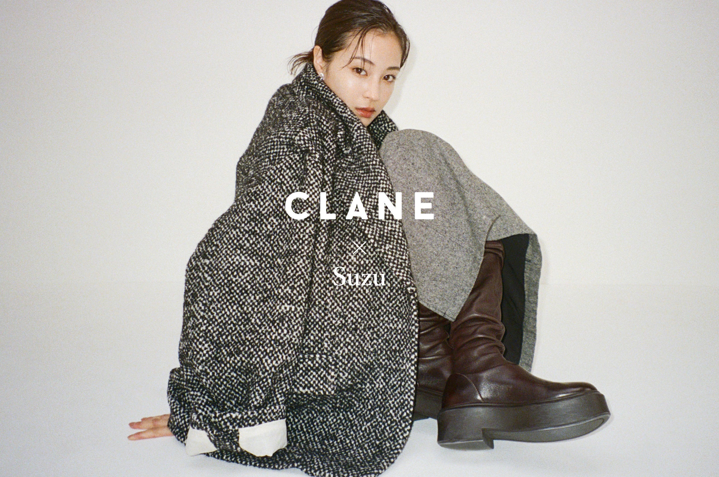 CLANE x 広瀬すず 初のコラボレーションアイテムが2024年秋冬に発売