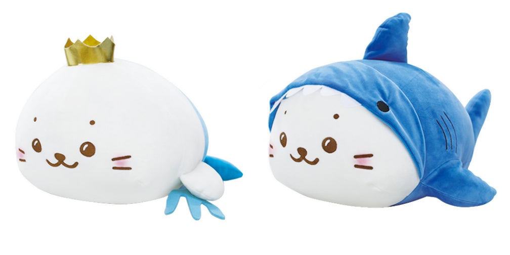 しろたん』初のぬいぐるみ化『ポセイドンしろたん』がプライズになって