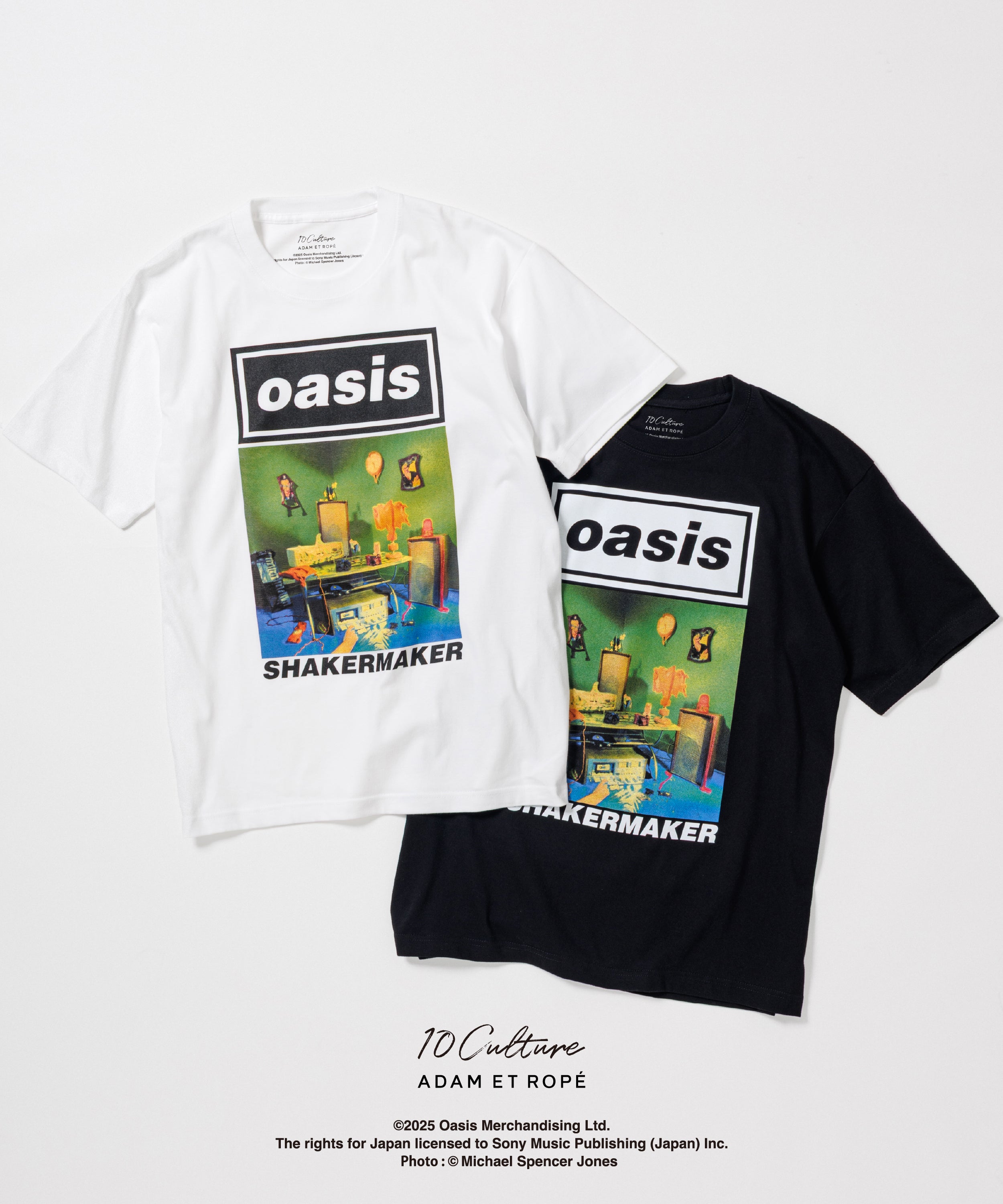 昨年即完売のoasis 10Culture / ADAM ET ROPE'の25SS新作Tシャツが登場