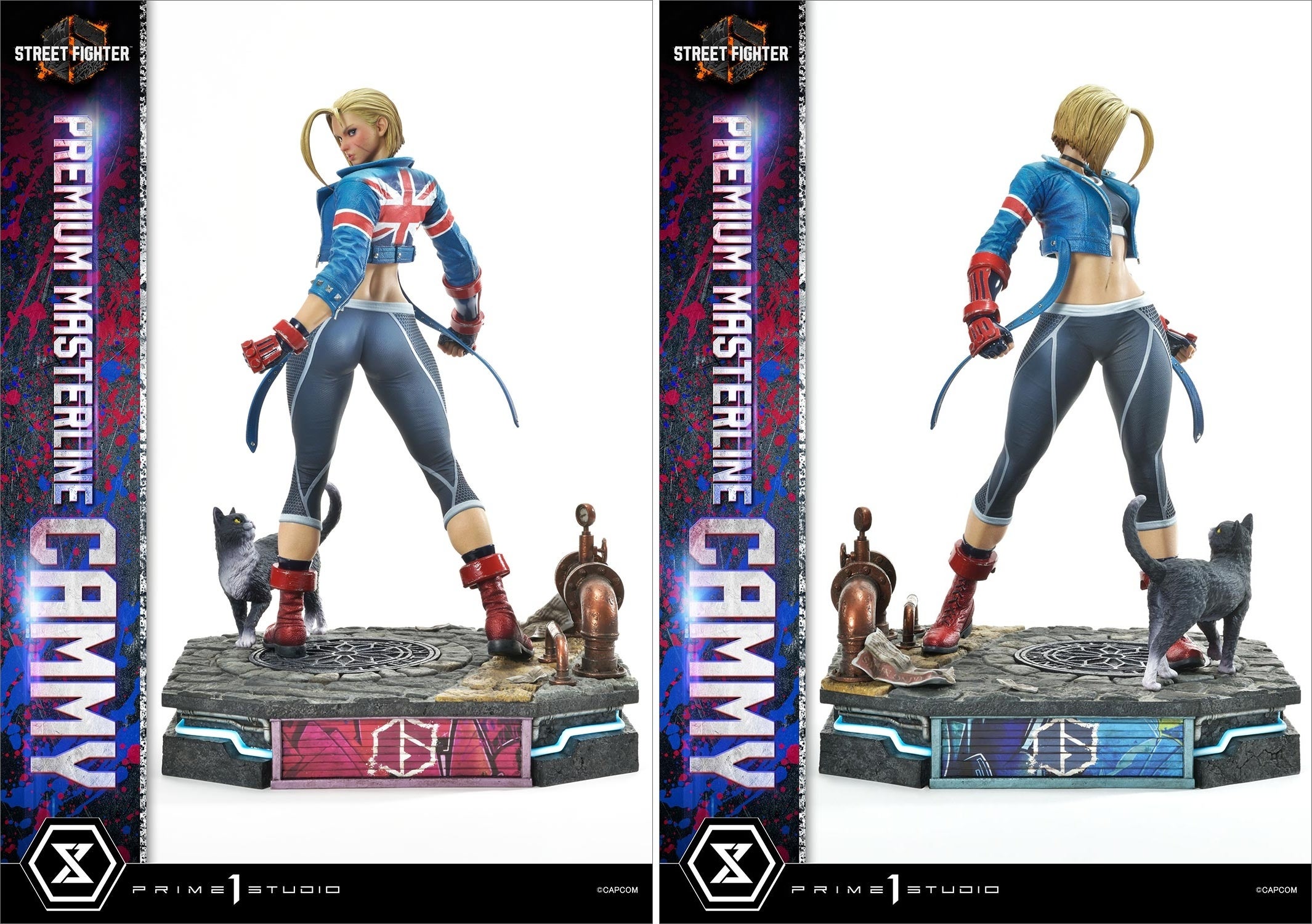 ストリートファイター6』より、キャミィの1/4ポリストーン製スタチュー