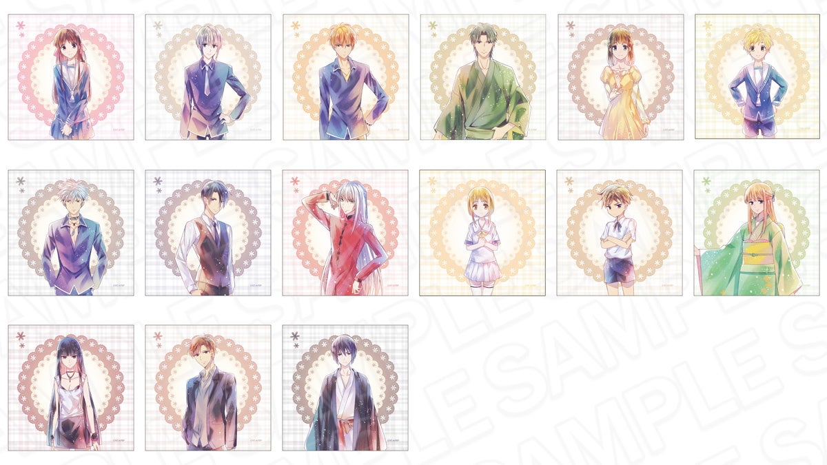 TVアニメ「フルーツバスケット」より、PALE TONEシリーズの