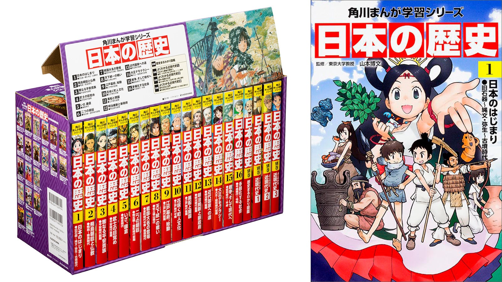 角川まんが学習シリーズ『日本の歴史』、ジャンル別売上で8年連続1位