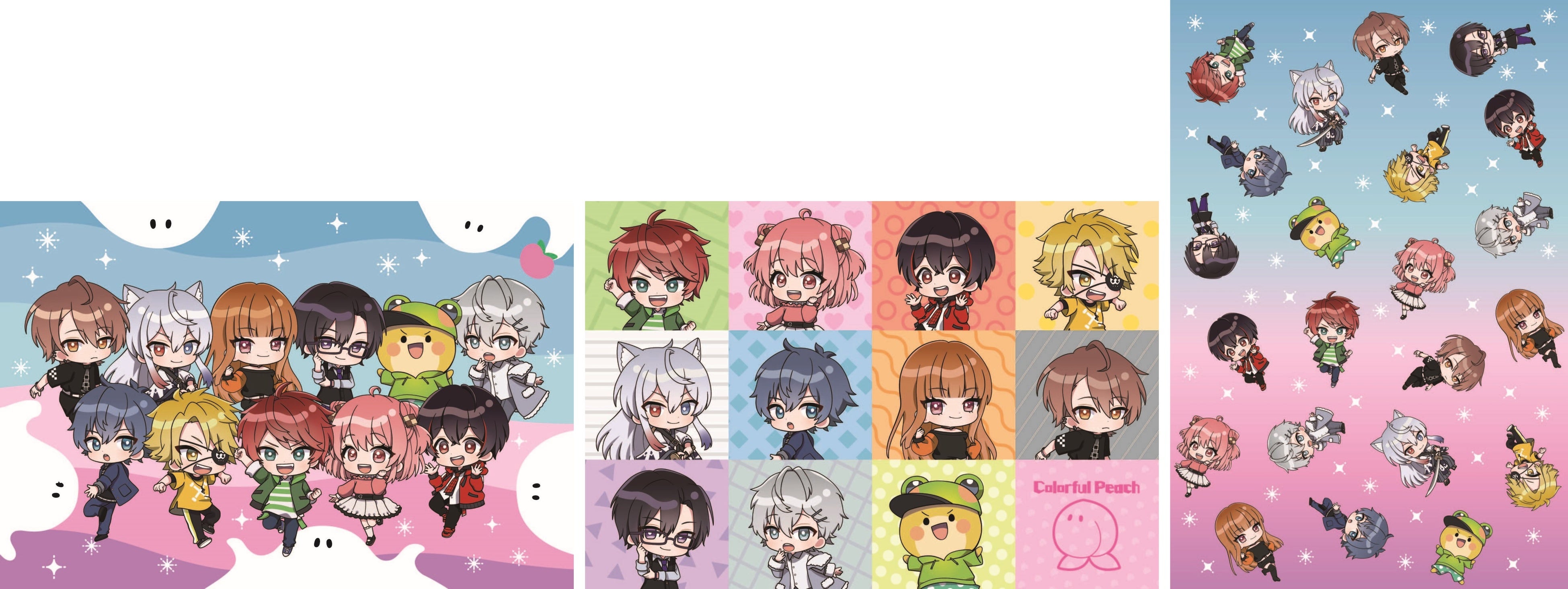 イオン限定】大人気動画クリエイター「カラフルピーチ」の公式グッズを