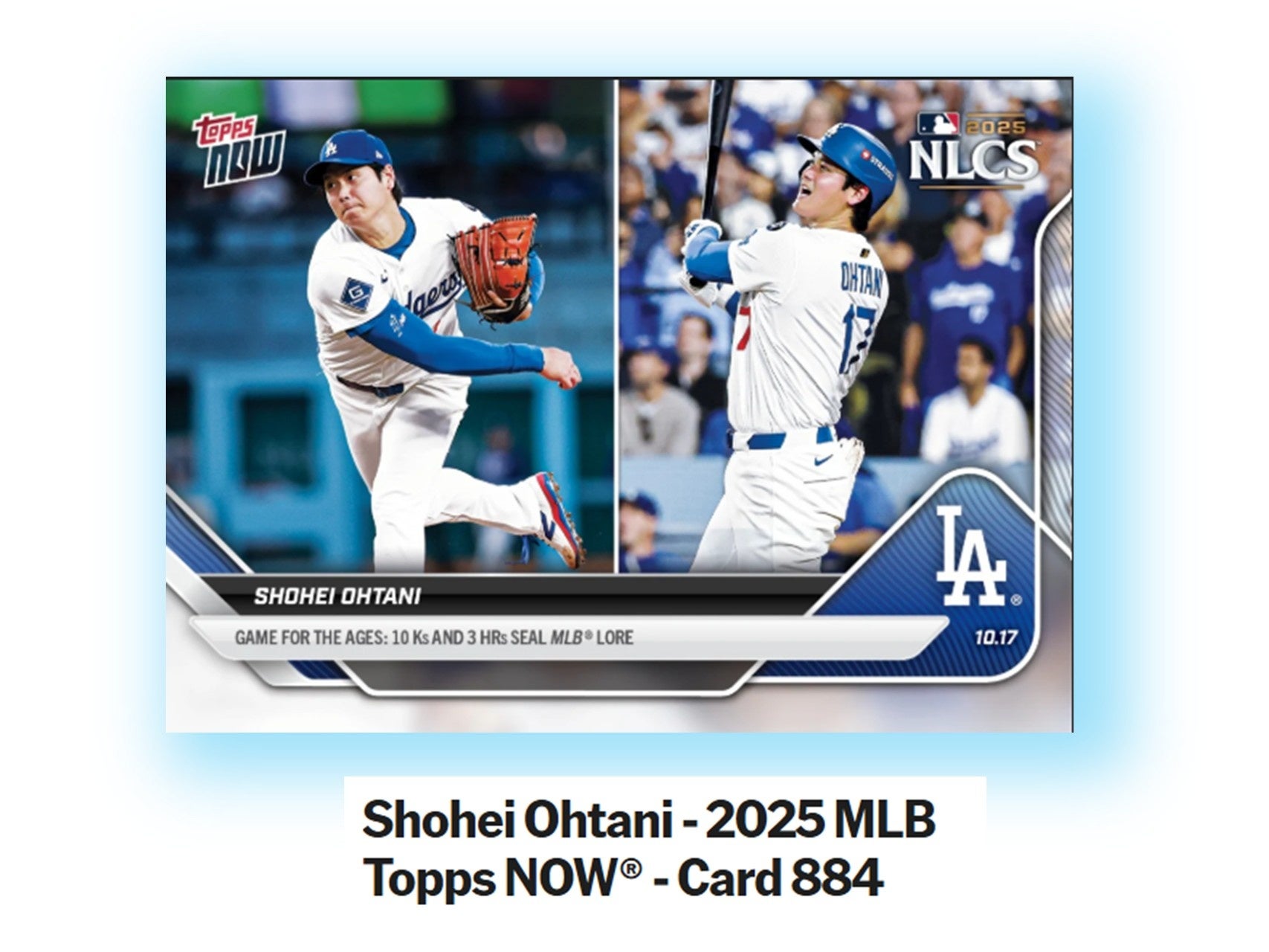 速報）Topps株式会社が Topps NOW新商品「Shohei Ohtani - 2025 MLB