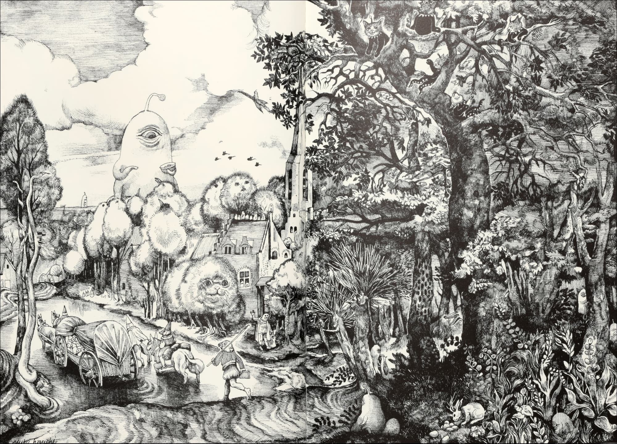 バベルの塔」のブリューゲル、ボスの世界を緻密な世界観で描き下ろした