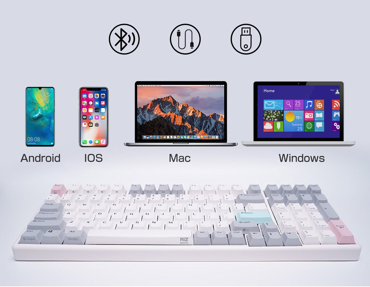 NiZ最強ワイヤレスで複数デバイスを接続可能【唯一無二で心地よい最高