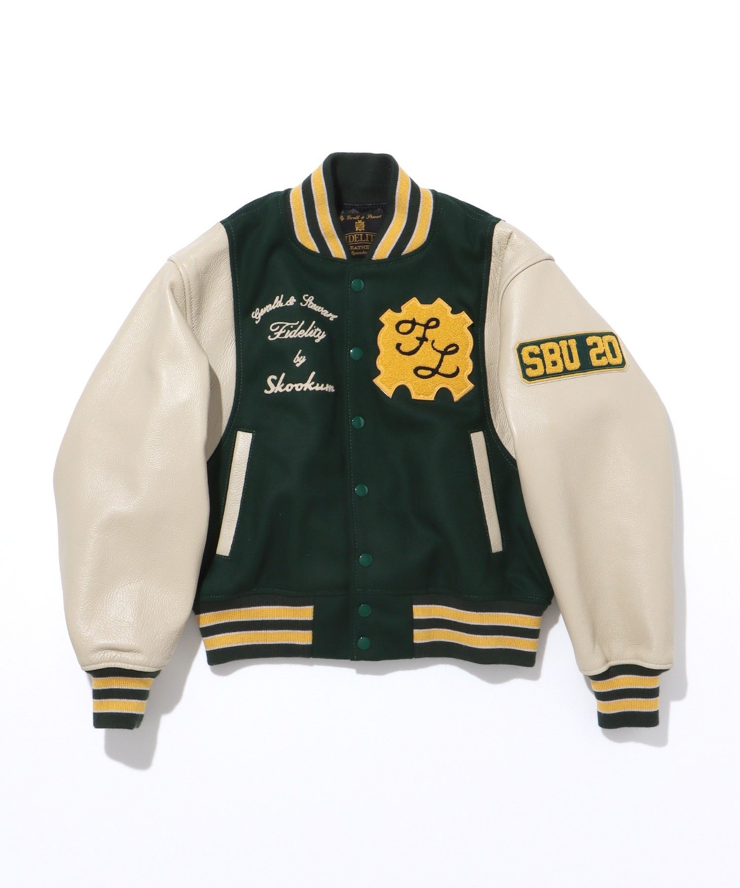 ミリタリーブランド「FIDELITY」×スタジアムジャンパーの雄「SKOOKUM