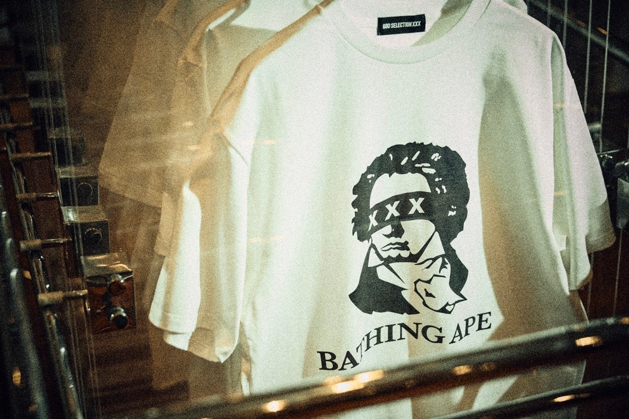 A BATHING APE®︎ × GOD SELECTION XXX | 株式会社 ノーウェアのプレス