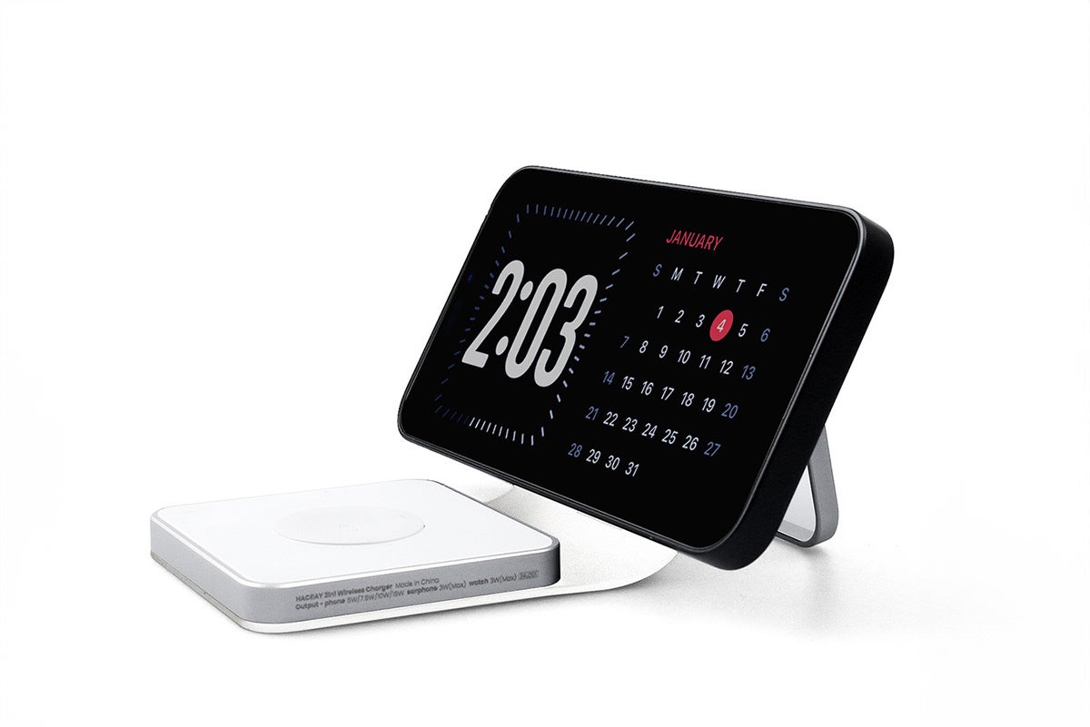 HACRAY、超小型・超軽量の折りたたみ充電器「2in1ワイヤレス充電