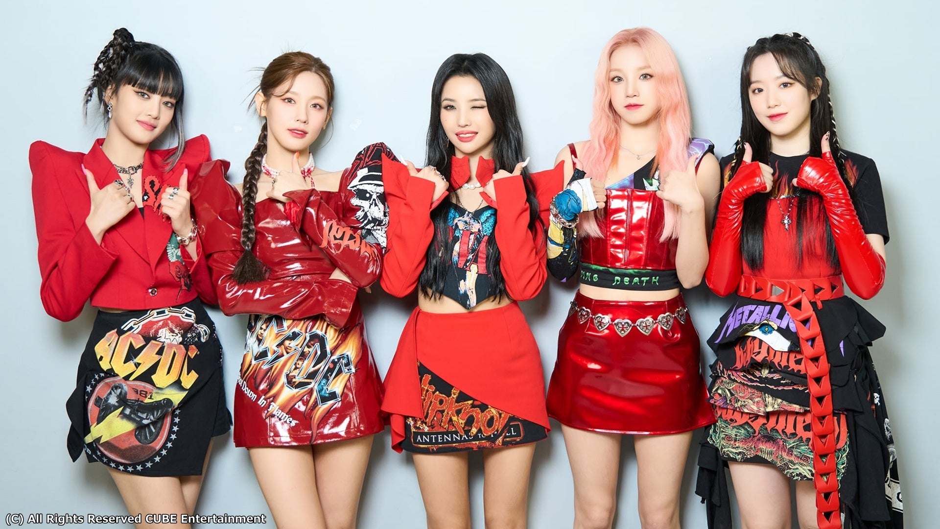 大人気K-POPガールズグループ(G)I-DLEの最新バラエティ「(G)I-DLE以外