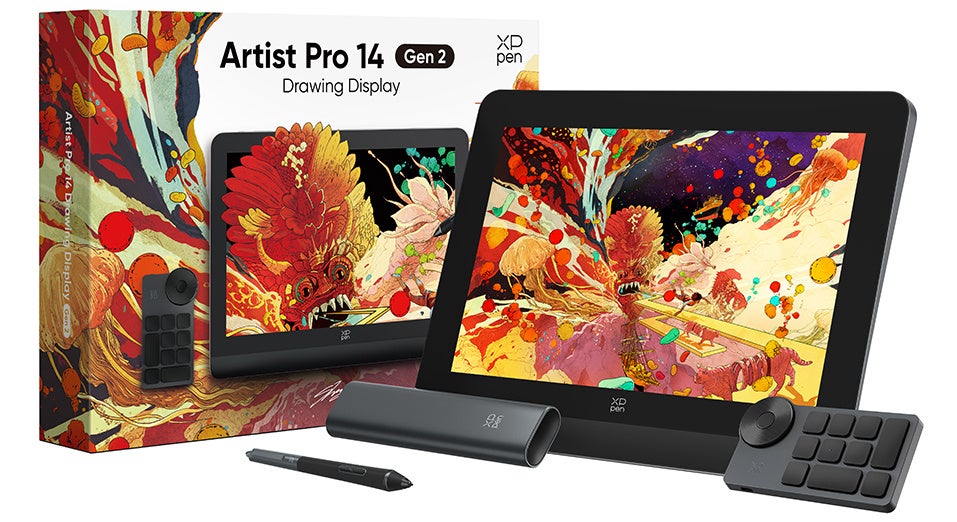 XPPenペンタブ・液タブに新モデルが登場！業界初※16,384レベルの筆圧に