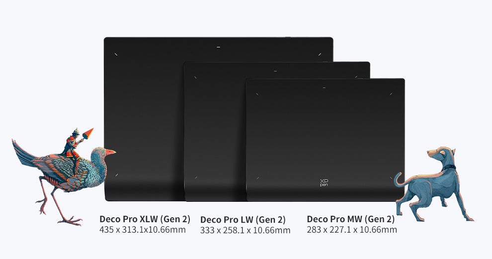 XPPenペンタブ・液タブに新モデルが登場！業界初※16,384レベルの筆圧に